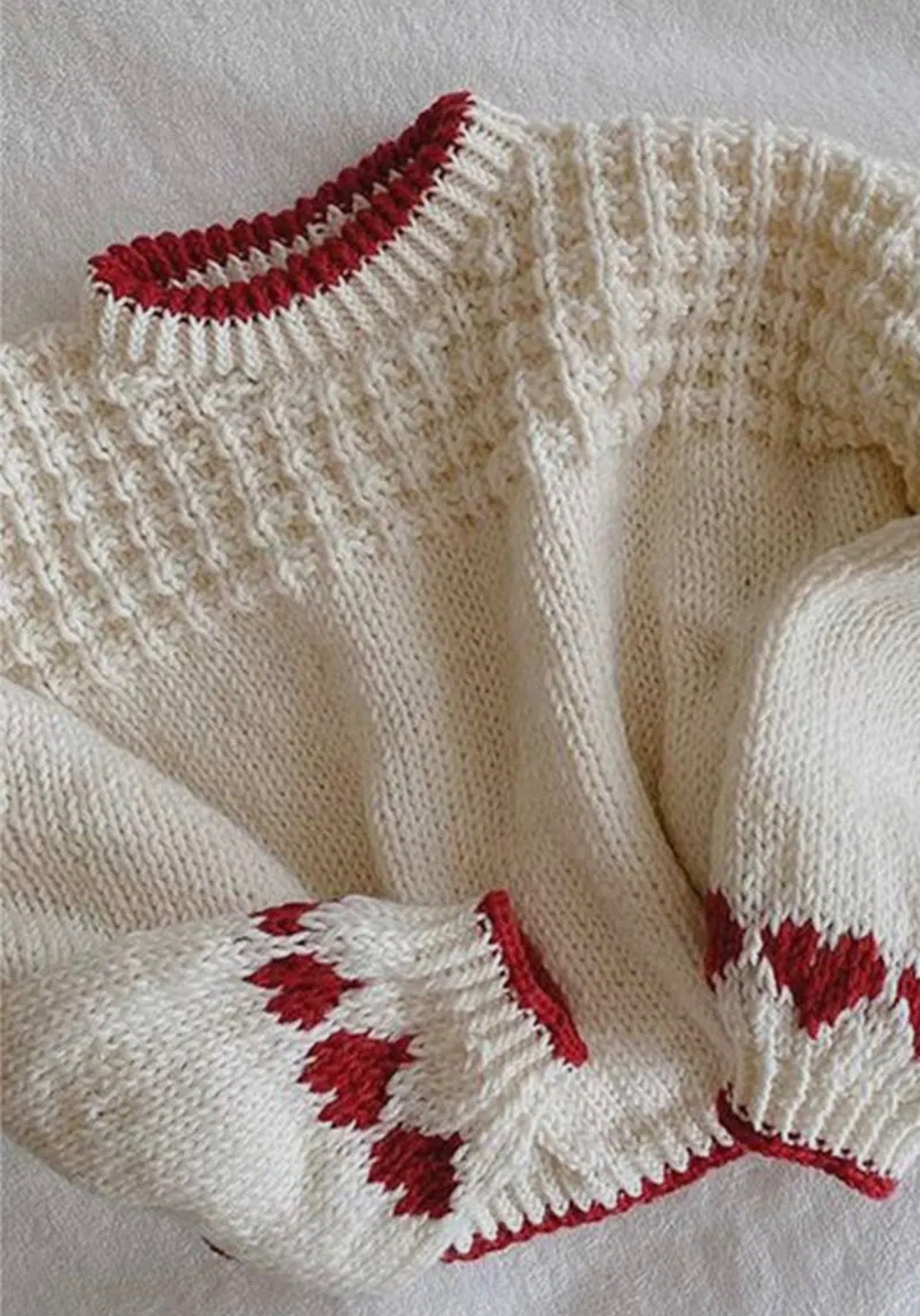 Cozy heart sweater