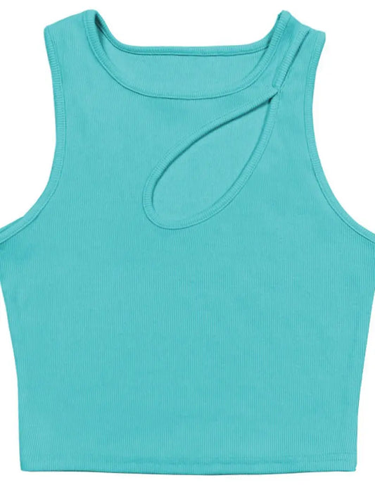 Hollow  Cami - Blue
