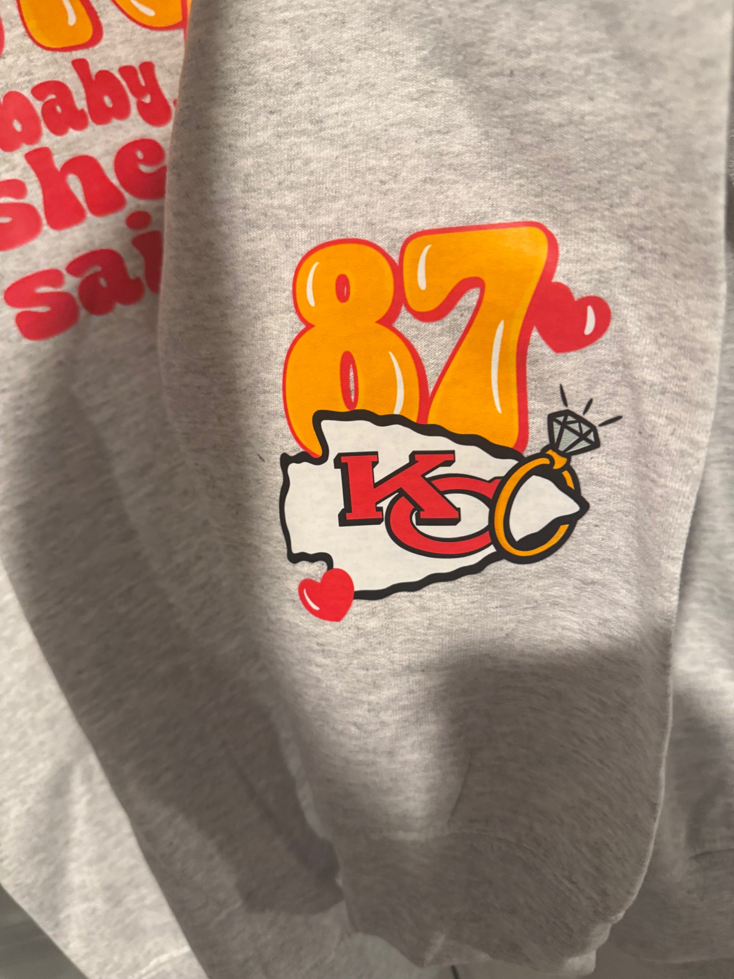 She said Yes crewneck