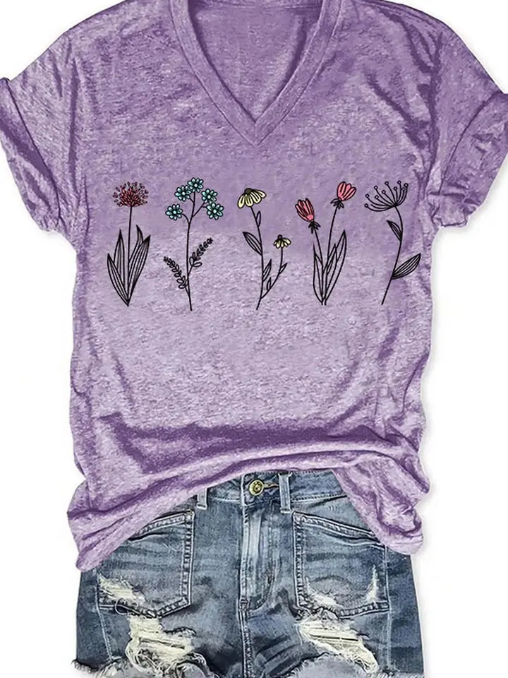 Lavender farm tshirt