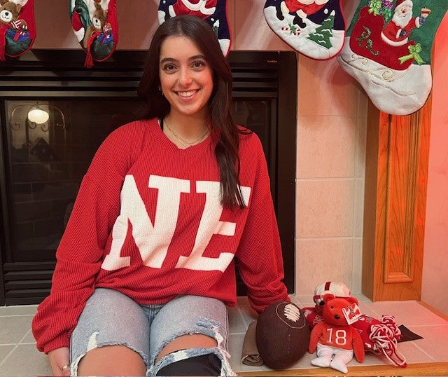 NE ribbed sweater