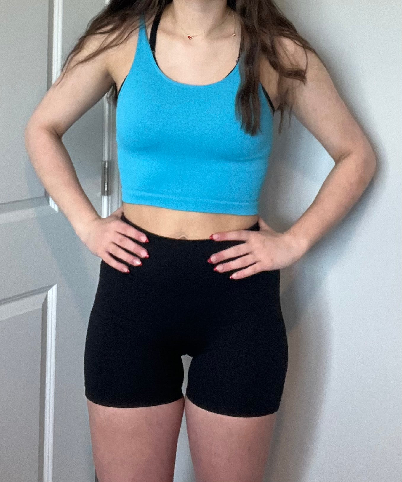 Horizon blue tank
