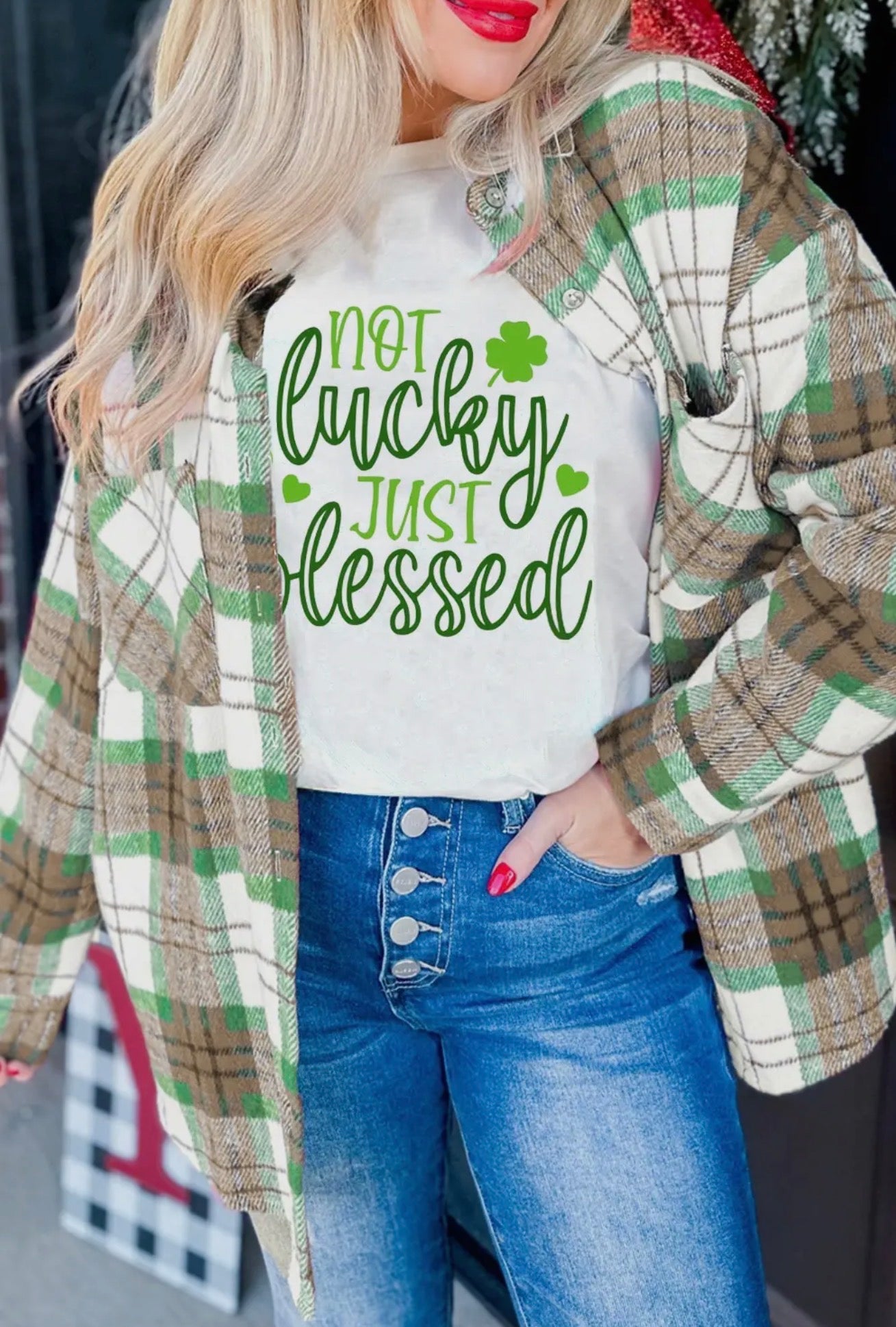 St Patrick’s Day flannel Shackleton