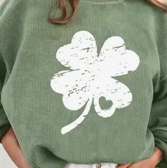 Clover print Sweatshirt