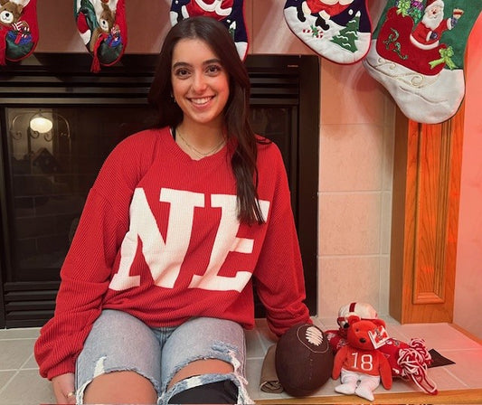 NE ribbed sweater