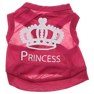 Princess dog tee