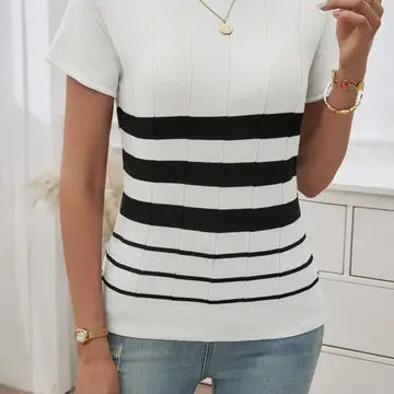Striped color block