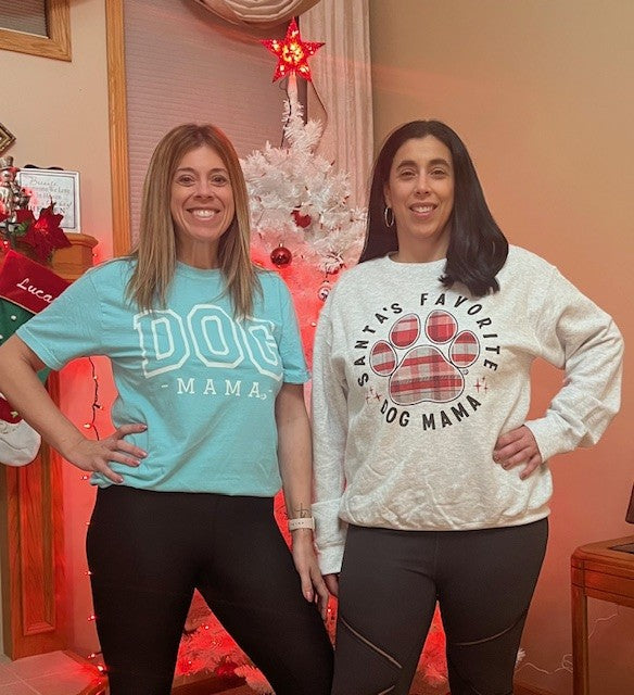 Santa's Favorite Dog Mama Sweatshirt
